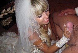 dirtygirlzwhitewedding:Once I saw the Best Man’s gorgeous cock,