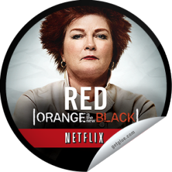      I just unlocked the Orange Is The New Black: Red sticker