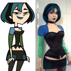 cosplay-galaxy:Maria Fernanda Galvão as Gwen (Total Drama Island)