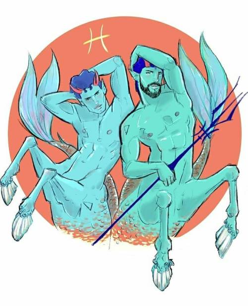 egorodriguez:And for the #Pisces there. These are Ichthyocentaurs: