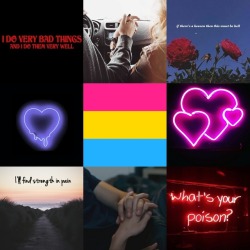 lgbt-mood:  Pansexual scorpio Moodboard for @mr-junk-and-the-hunky-bunch