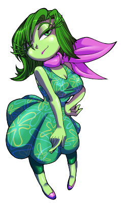 blazecircuit:  “Inside Out”, Disgust; She’s posing for