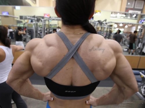 musclemuch:  *drool  Anyone else a fan of thick huge backs? 