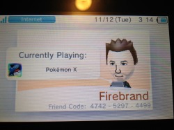 taste-of-envy:  thetattooedgamer:  Add me for Pokémon!!! My