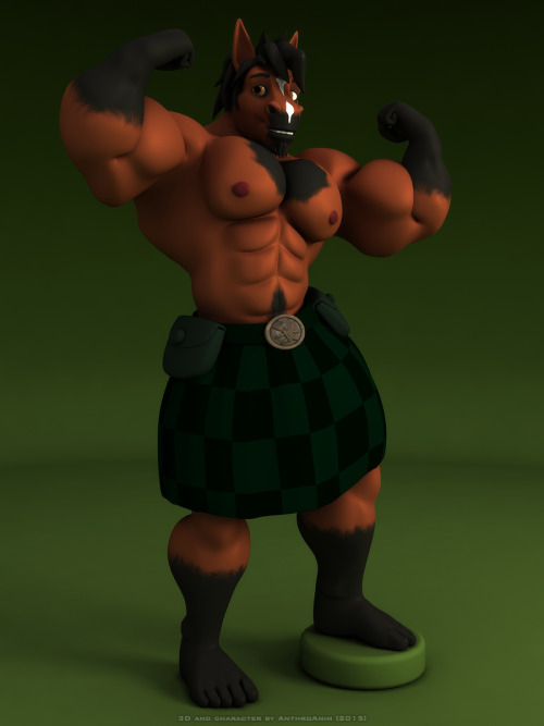 anthroanim:  Kilt, Up!