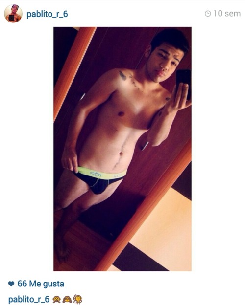 Puta que me dejaste caliente pablito 