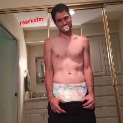 roarkster:  Baby was double padded in a Tena Basic and a Snuggie