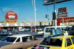 vintagelasvegas:  Jolly Trolley Casino. Las Vegas, 1979 – corner