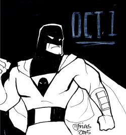 tjsketchblog:  Daily Sketch 10.01.2015 Drawlloween 2015 Day 1: