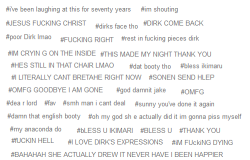 guys GUYSSS hahah I’m going through the tags on that post
