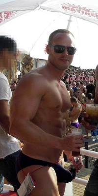 jocktom:  Best pic of me from this summer’s Circuit Party in