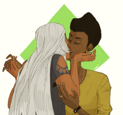 moroser: human au blue and yellow diamond!!! 