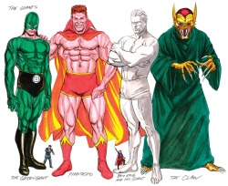 brianmichaelbendis:  Reimagined Golden Age Heroes by Alex Ross
