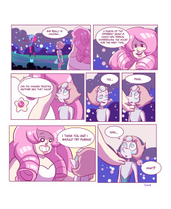thesanityclause:  So!! I made a comic about Rose and Pearl forming