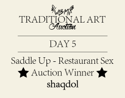  Congratulations to shaqdol for winning todays auction.   Please