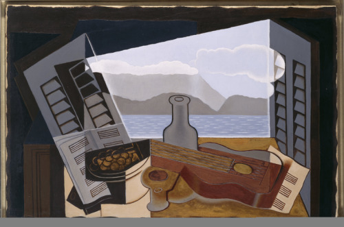 artist-gris: The Open Window, 1921, Juan Gris Medium: oil,canvas