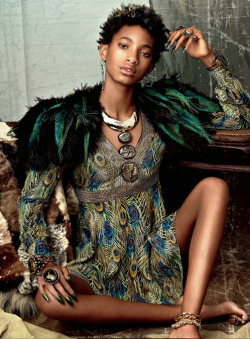 mtvstyle:Willow Smith is stuntin on all of us and she’s only