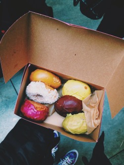 liz-miu:  08.02 Vegan Donuts from Pepple’s Organic Donuts.