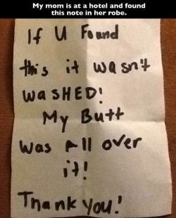 pleatedjeans:  21 Very Important Notes From Strangers