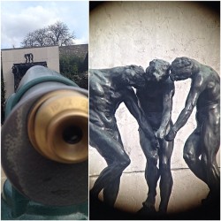 Fun camera times at Musee Rodin (at Musée Rodin)