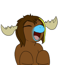 asktartaurus:  *Loud moose noise*  Cute moosey! <3