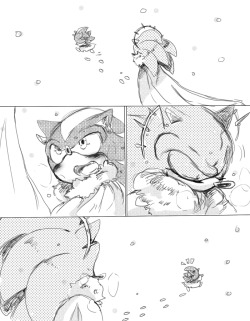 ku-sonicart:  MOSTER HEDGEHOG: ANGELS X DEMONS  Mini comic: “I