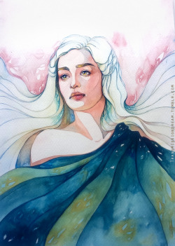 spyrale:  Daenerys Targaryen by Fatine Aouiniya 