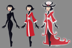 grimphantom2:  drfoxes:   Quick reference for Ashi in my AU.
