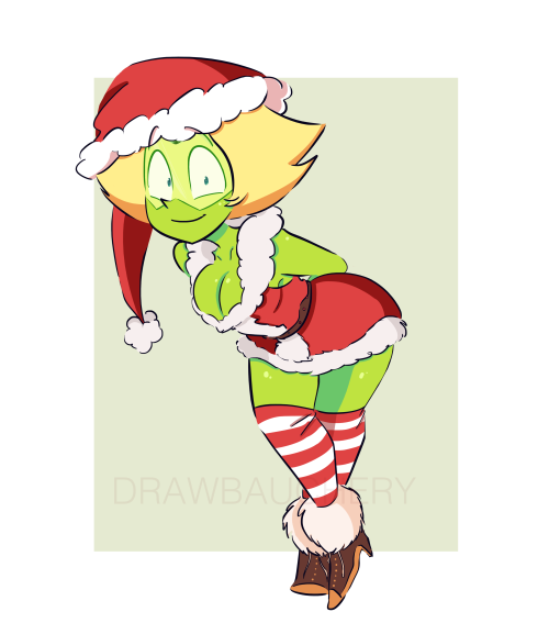 drawbauchery:santa peri lives on i’d advise not going through