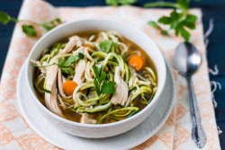 fattributes:  Homemade Chicken Zoodle Soup