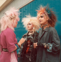 allaccessproject:GIRL PUNKS, STOCKPORT, 1983. PHOTO © SHIRLEY