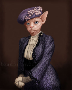 laughingsquid:  Houndton Tabby, Portraits of ‘Downton Abbey’