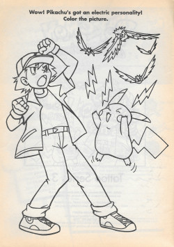 pokescans:  Coloring book 
