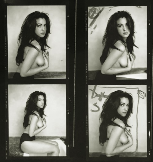 sowhatifiliveinkyushu: Monica Bellucci (1991) by  Richard Aujard