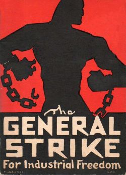 fishstickmonkey:  Cover of the pamphlet The General Strike for