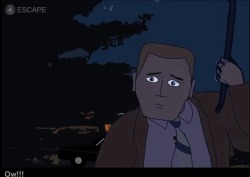 deadlychlorine:  this game  Ted’s face on Bridget is one