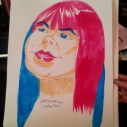 Drawn at Dr. Sketchy’s Boston. Thanks to our lovely model