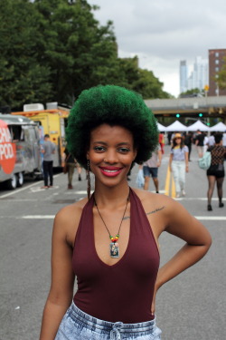 crownfotos:  Jocelyn, you are a goddess // AfroPunk ‘14 
