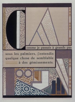 design-is-fine:  François Louis Schmied, page with geometric