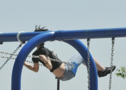 Nice thong.