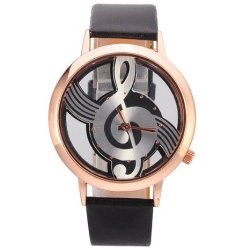 wickedclothes:  Musical Note Watch This watch features a treble