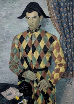 Gino Severini “Arlequin. Portrait de Nino Franchina” 1938