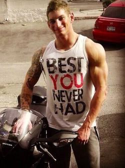 sjcollegeboi:  give me a chance… tshtrainer:  Never Say Never!