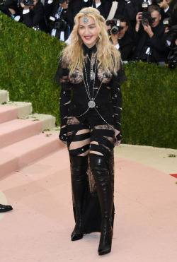 dailyactress:  Madonna   attends the ‘Manus x Machina: Fashion