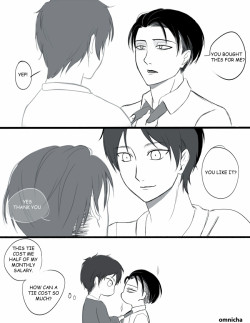 omnicha-deactivated20170515:  Levi loves all gifts from Eren