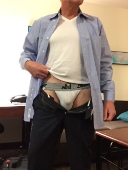 briefs6335:  It’s day 4 of my lost bet and still wearing my