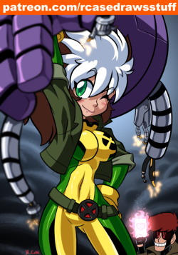 rcasedrawstuffs: Rogue   Yay another finished patreon pic. Took