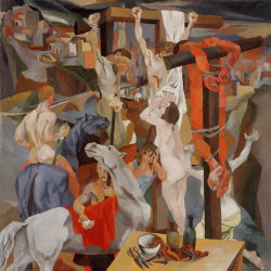 italianartsociety:  Renato Guttuso died on this day in Rome in