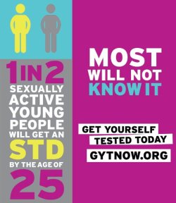 plannedparenthoodla:Fact Friday: 1 in 2 sexually active youth