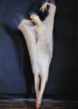 shoulderblades:  milla jovovich by paolo roversi for anna molinari